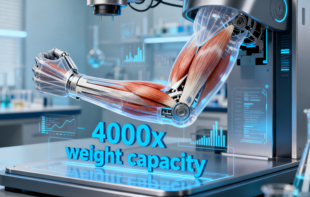 Korean Researchers Develop Super-Strong Artificial Muscle