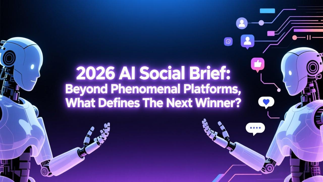 2026 AI Social Brief: Beyond Phenomenal Platforms, What Defines the Next Winner?